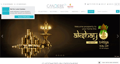 Desktop Screenshot of candere.com